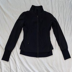 BLACK LULULEMON JACKET NEVER WORN